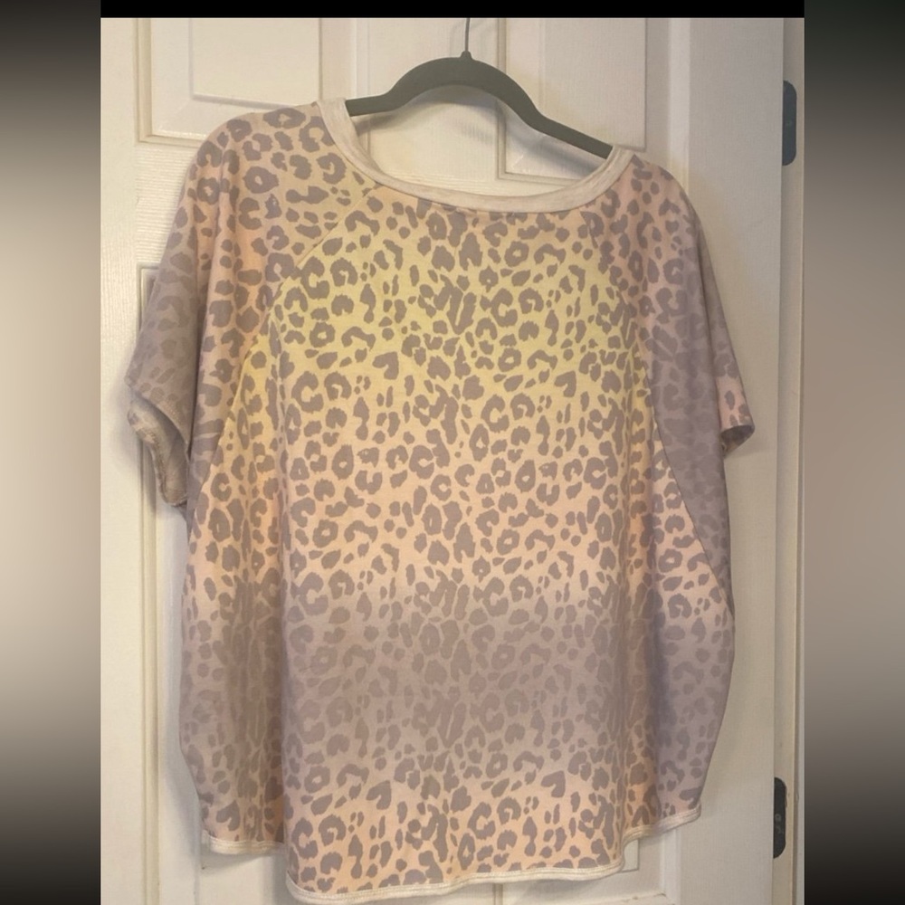 Women’s animal print top by Entro size small